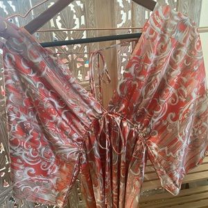 GRASS COLLECTION 70S vintage style womens blouse